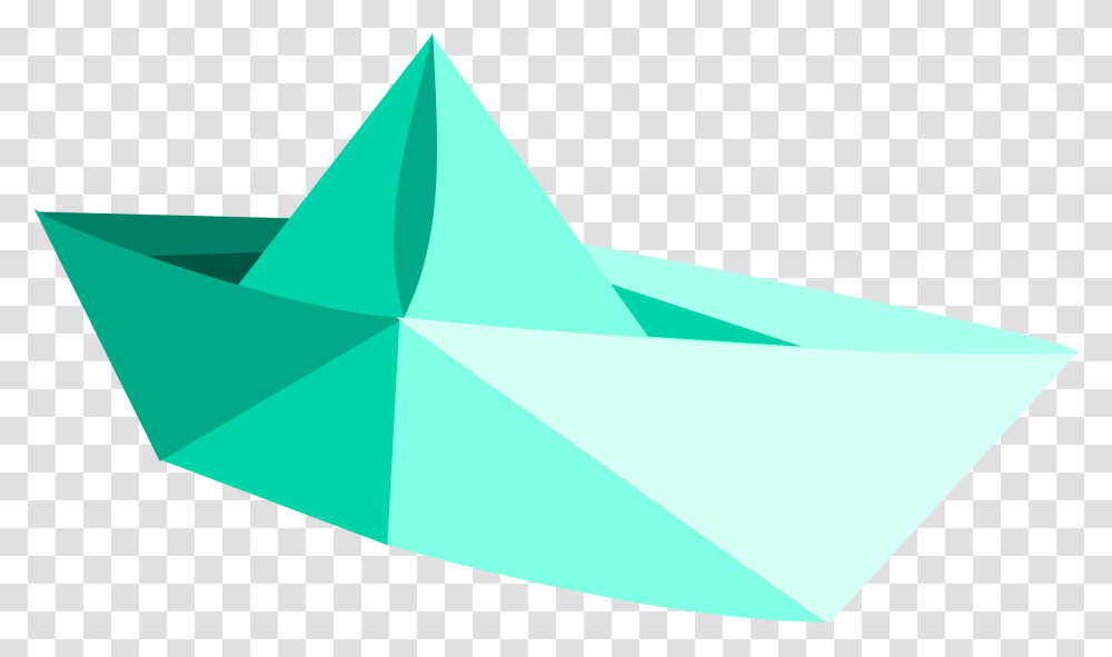 Paper Boat Icons, Triangle, Origami Transparent Png