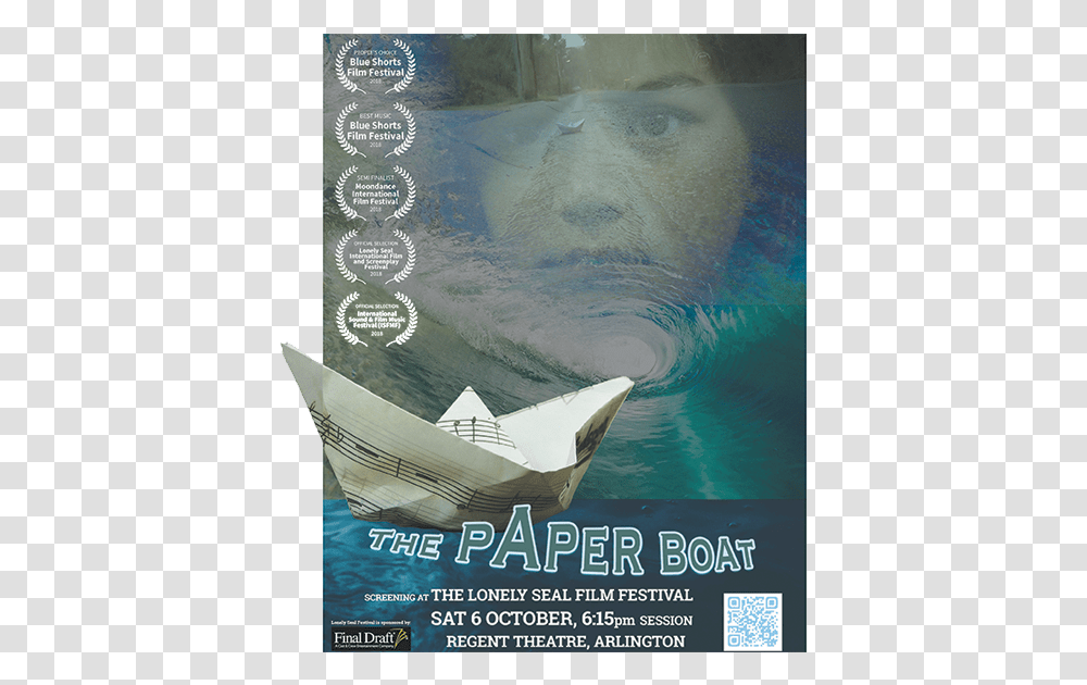 Paper Boat Movie Poster, Advertisement, Flyer, Bear, Animal Transparent Png