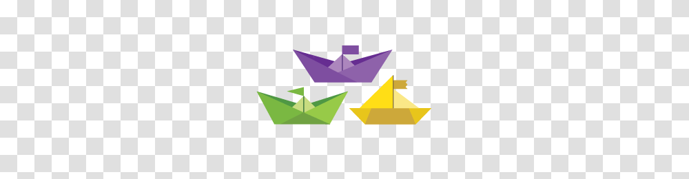 Paper Boats Decal Dezign With A Z, Origami, Triangle Transparent Png