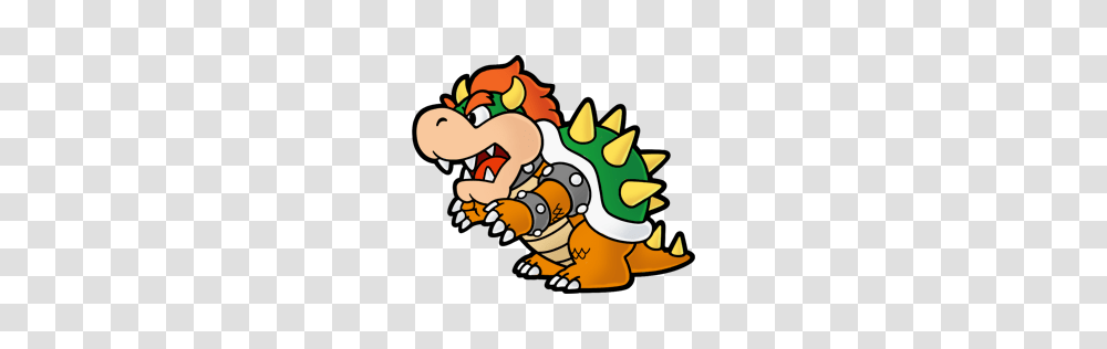 Paper Bowser Icons Free Icons In Super Mario, Elf, Food Transparent Png