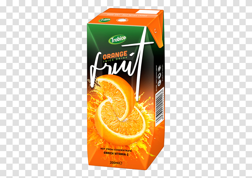 Paper Box Fruit Juice Juicebox, Plant, Citrus Fruit, Food, Orange Transparent Png