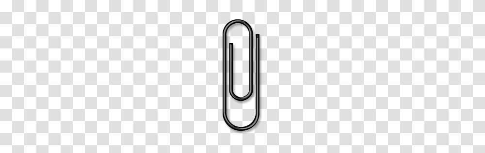 Paper Clip Black Icon, Shower Faucet Transparent Png