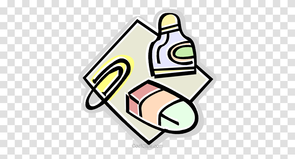 Paper Clip Eraser Royalty Free Vector Clip Art Illustration, Label Transparent Png