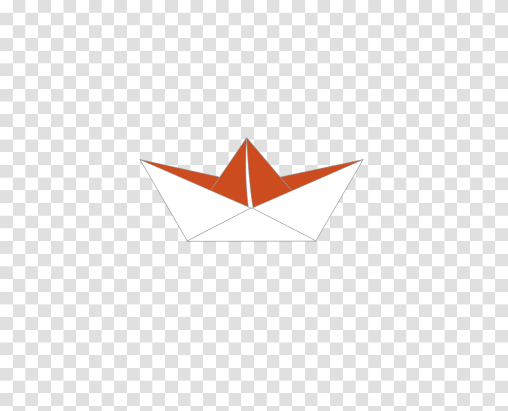 Paper Clip Origami Boat Drawing, Star Symbol, Business Card Transparent Png
