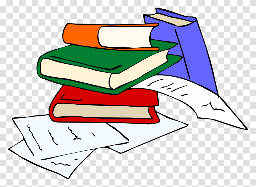 Paper Clipart Copy Books And Writing Clipart, Number Transparent Png
