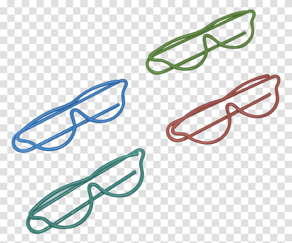 Paper Clips Glasses Shaped Wire, Knot, Apparel, Scissors Transparent Png