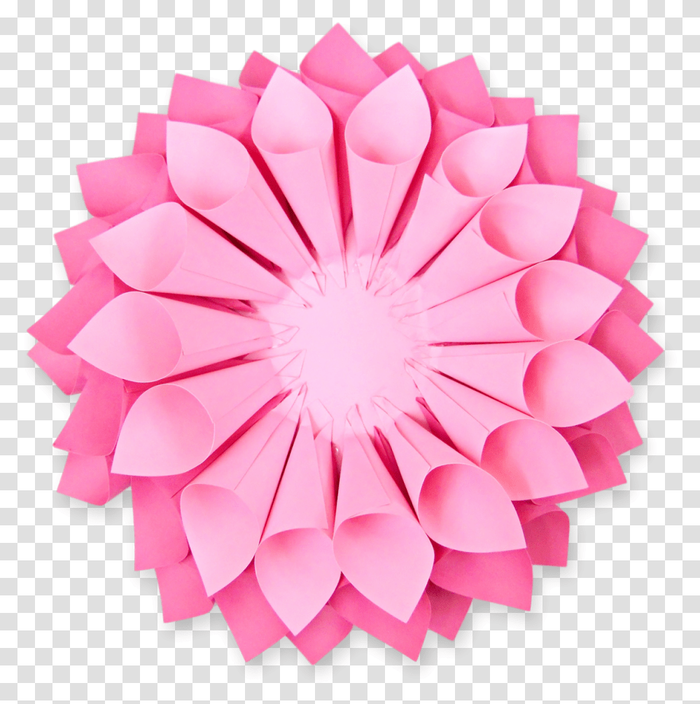 Paper Flower Pink Paper Flower, Towel, Tissue, Paper Towel Transparent Png