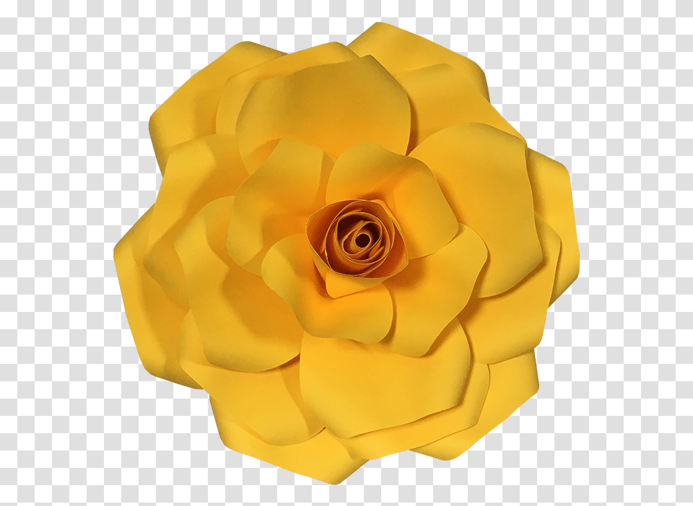 Paper Flowers Gold Paper Flower, Rose, Plant, Blossom, Ornament Transparent Png