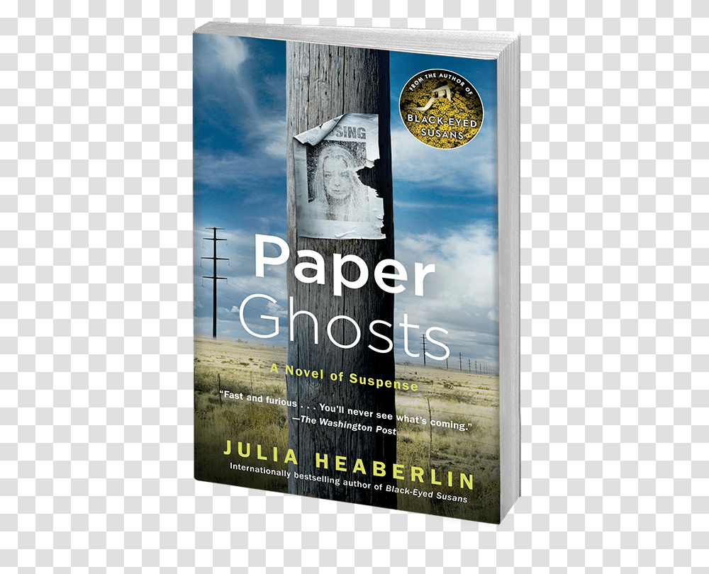 Paper Ghosts A Novel Of Suspense, Advertisement, Poster, Flyer, Brochure Transparent Png