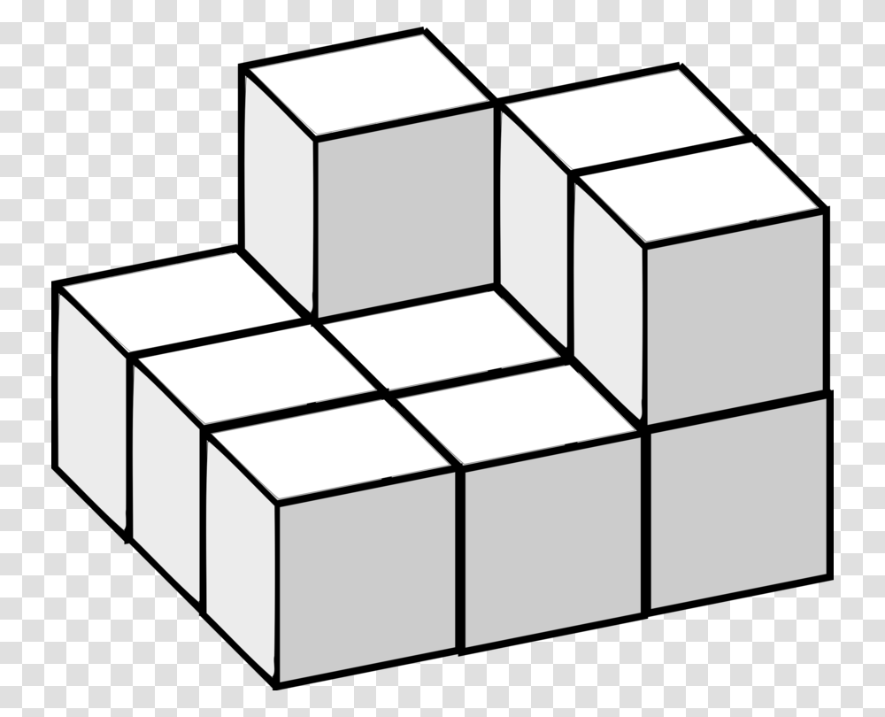 Paper Line Symmetry Cube Download, Rubix Cube, Rug, Furniture, Sphere Transparent Png