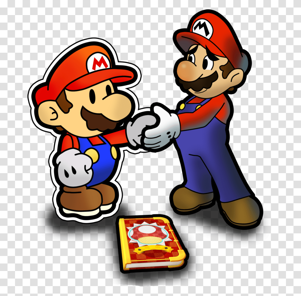 Paper Mario And Mario, Super Mario Transparent Png