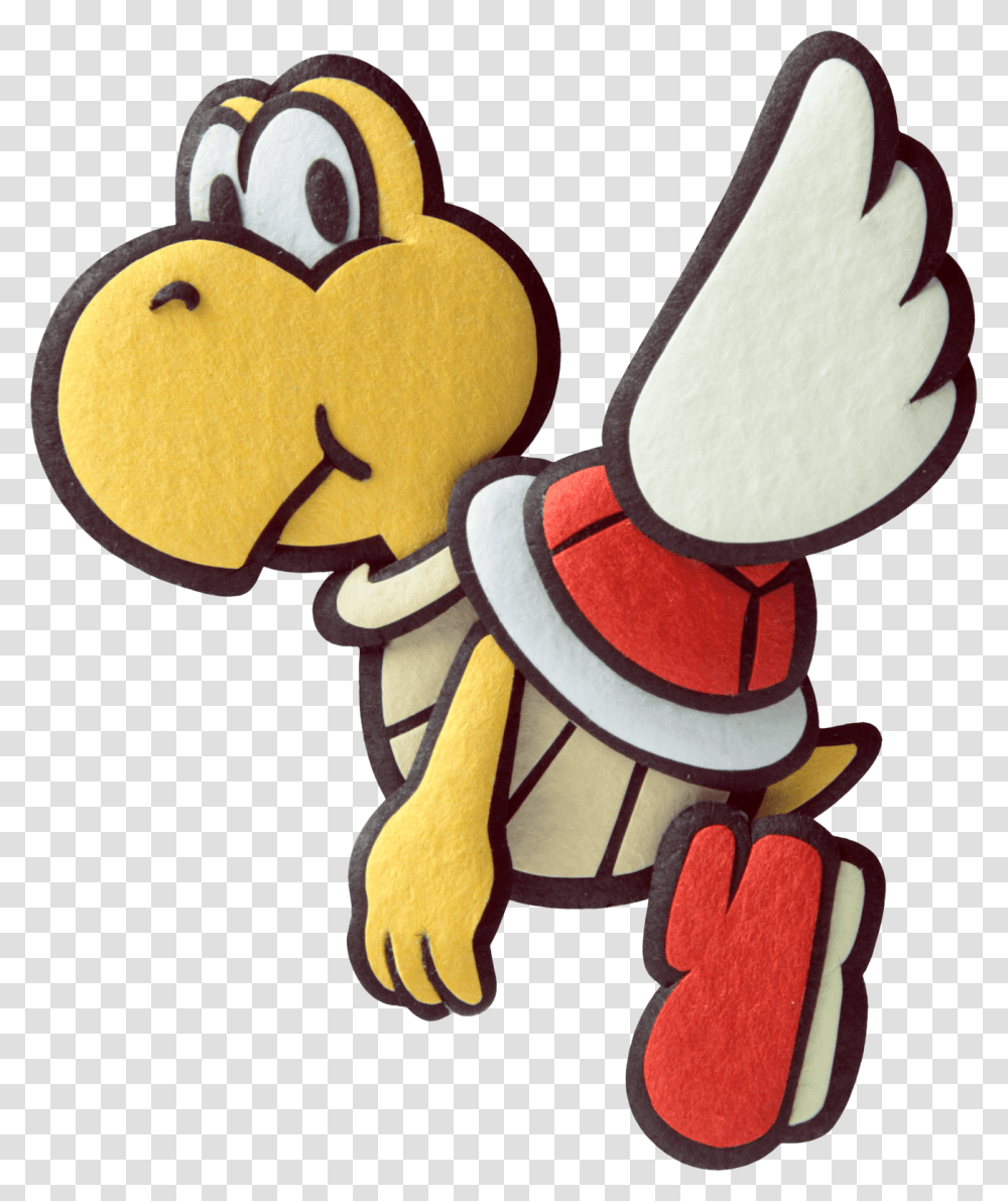 Paper Mario Koopa Paratroopa, Sweets, Food, Plush, Toy Transparent Png