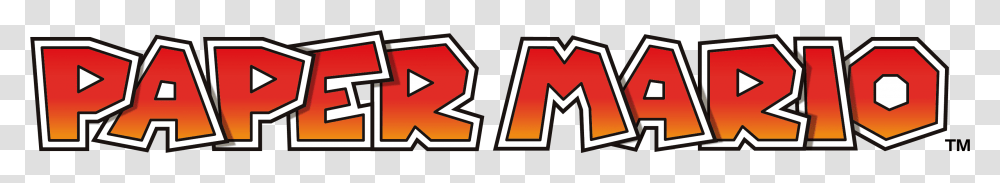 Paper Mario Logo, Number, Trademark Transparent Png