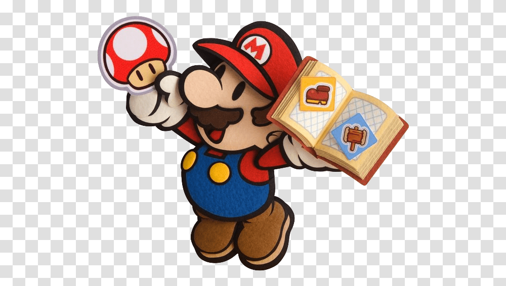 Paper Mario Sticker Star Decal, Super Mario Transparent Png