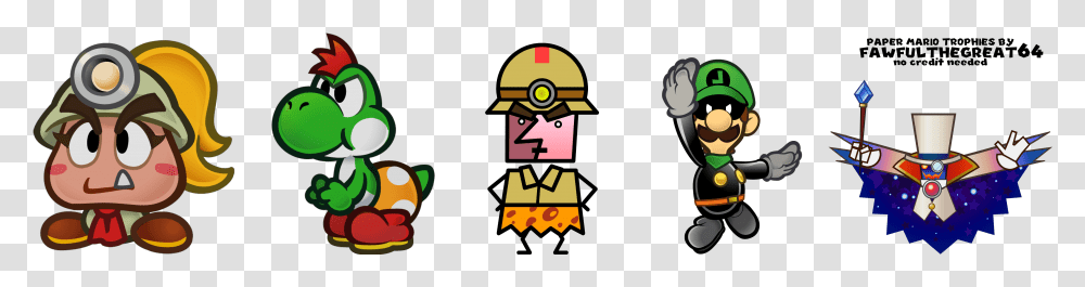 Paper Mario Trophies Smash, Fireman, Lighting Transparent Png