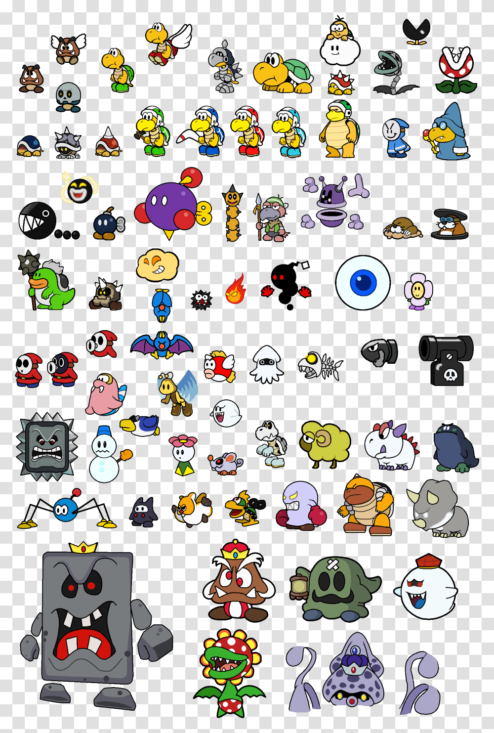 Paper Mario Updated Sprites Redux Paper Mario All Stars, Angry Birds, Rug Transparent Png