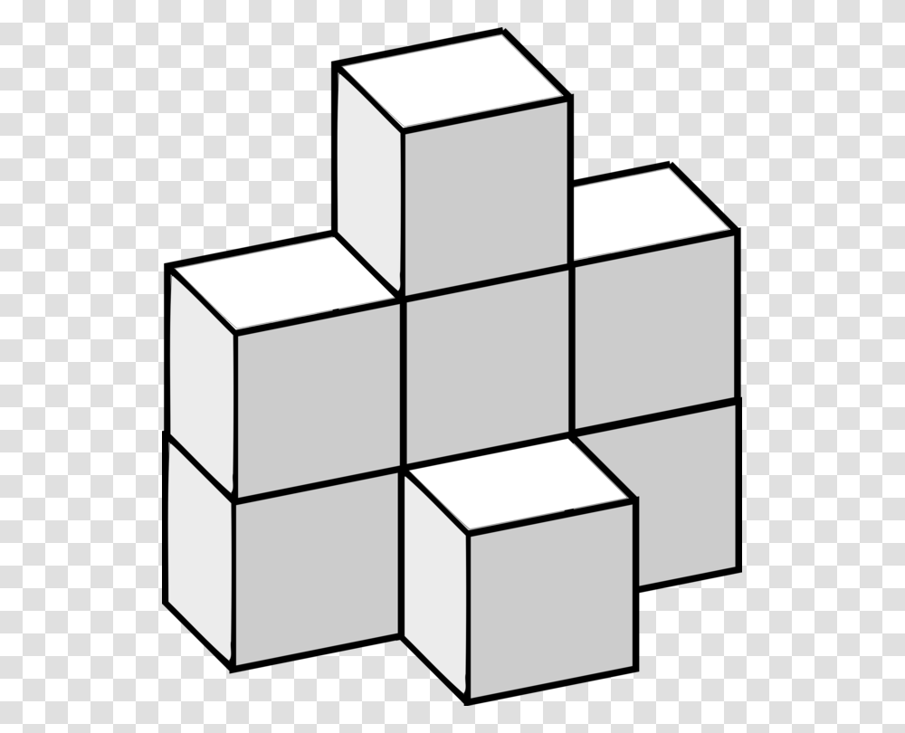 Paper Origami Mathematics Cube Burr Puzzle, Rubix Cube, Gray, Plot Transparent Png