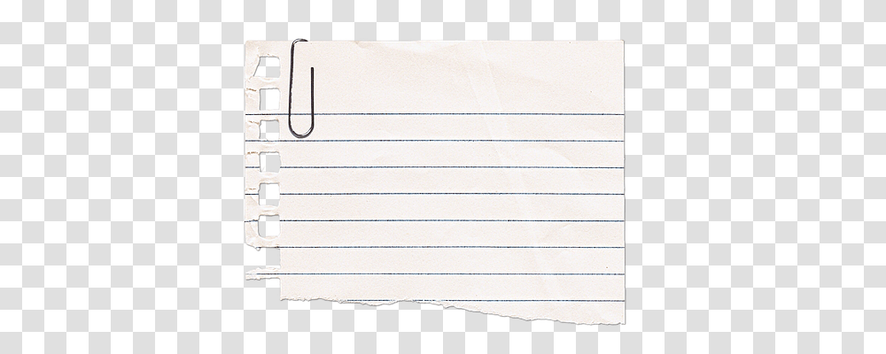 Paper Paper Clip Lines Feint Torn Note To Write Darkness, Page, Arrow Transparent Png