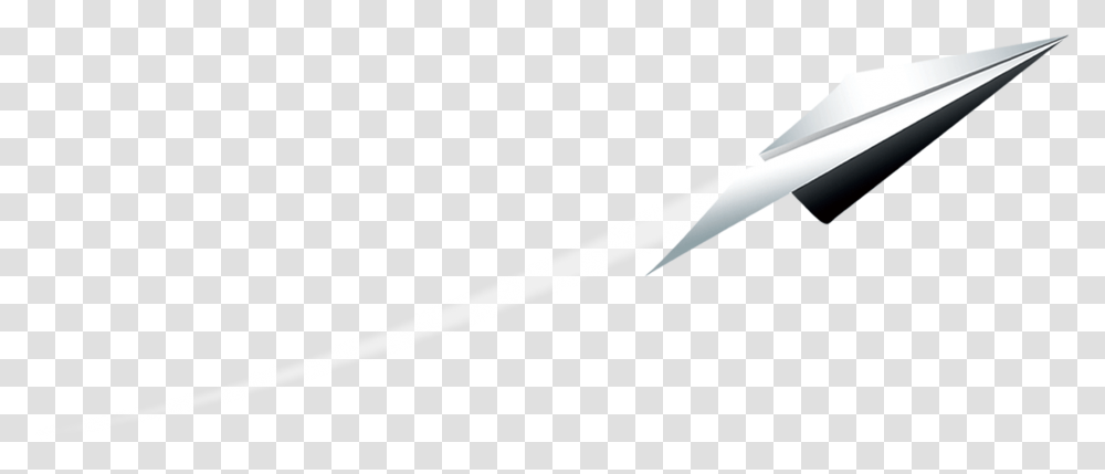 Paper Plane Airplane White Airplane, Weapon, Weaponry, Blade, Knife Transparent Png