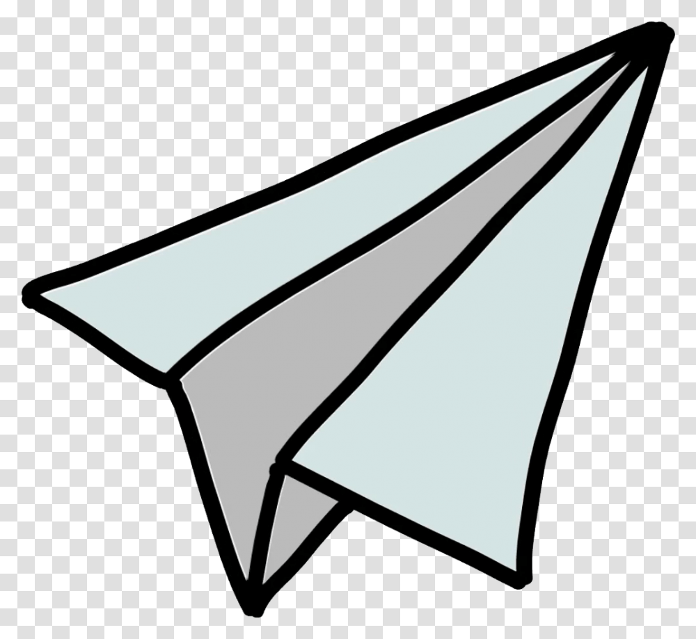 Paper Plane, Bow, Triangle, Napkin Transparent Png