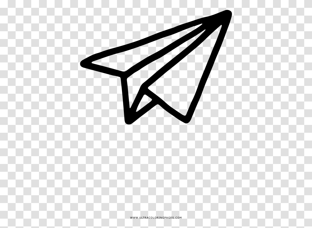 Paper Plane Coloring, Gray, World Of Warcraft Transparent Png