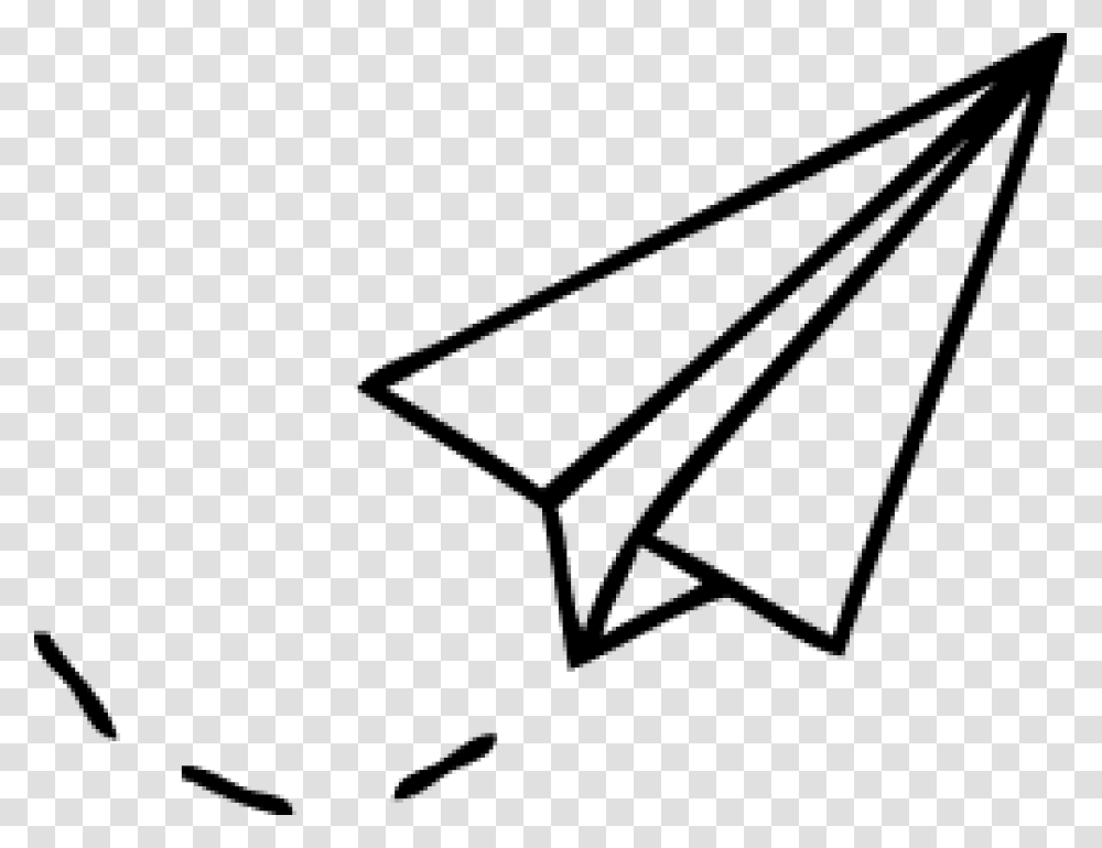Paper Plane Easy To Draw Paper Airplane, Gray, World Of Warcraft Transparent Png