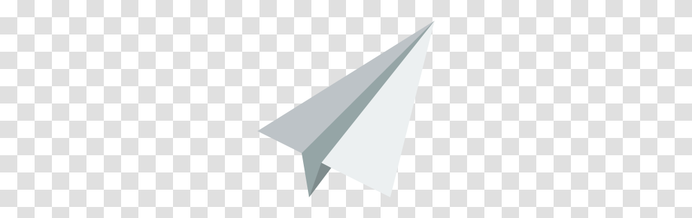 Paper Plane Icon Small Flat Iconset Paomedia, Triangle, Wedge, Aluminium Transparent Png