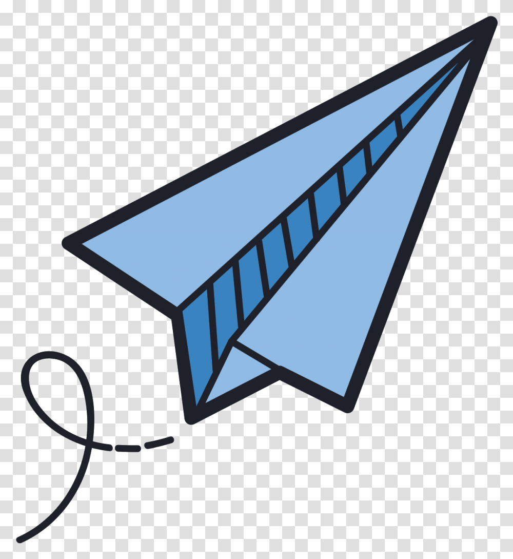Paper Plane Icon, Triangle, Cone Transparent Png