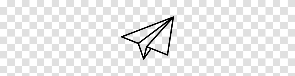 Paper Plane Icons Noun Project, Gray, World Of Warcraft Transparent Png