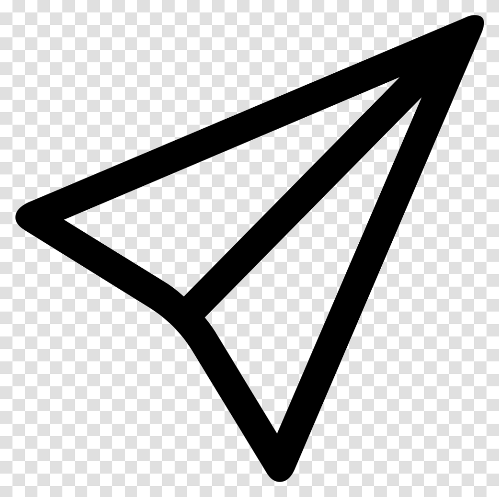 Paper Plane Instagram Send Icon, Triangle, Star Symbol Transparent Png