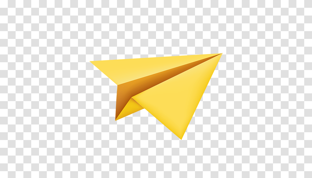 Paper Plane, Sliced Transparent Png