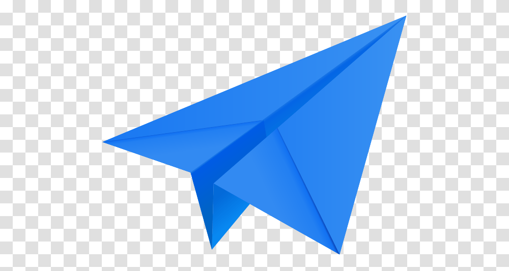 Paper Plane, Triangle, Origami Transparent Png