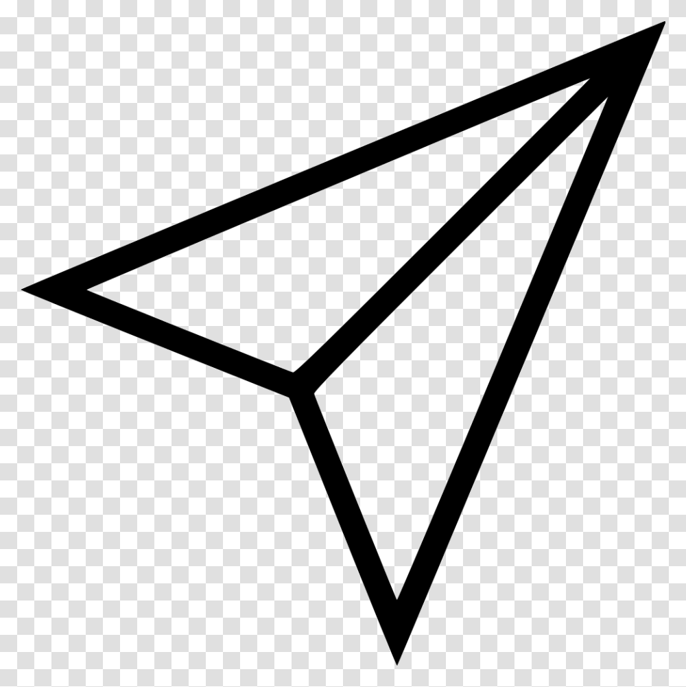 Paper Plane, Triangle, Star Symbol Transparent Png