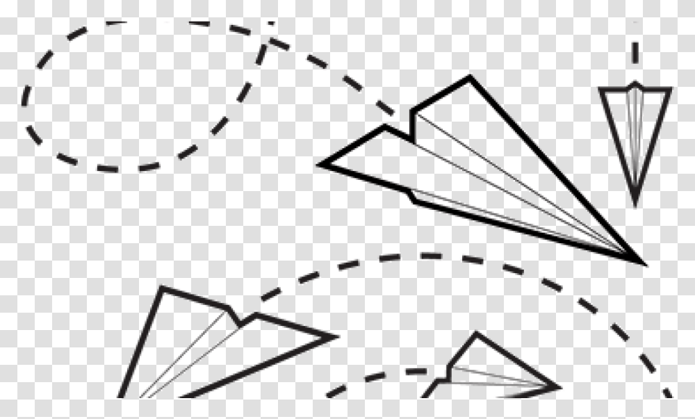 Paper Plane, Triangle, Sundial, Diagram, Plot Transparent Png