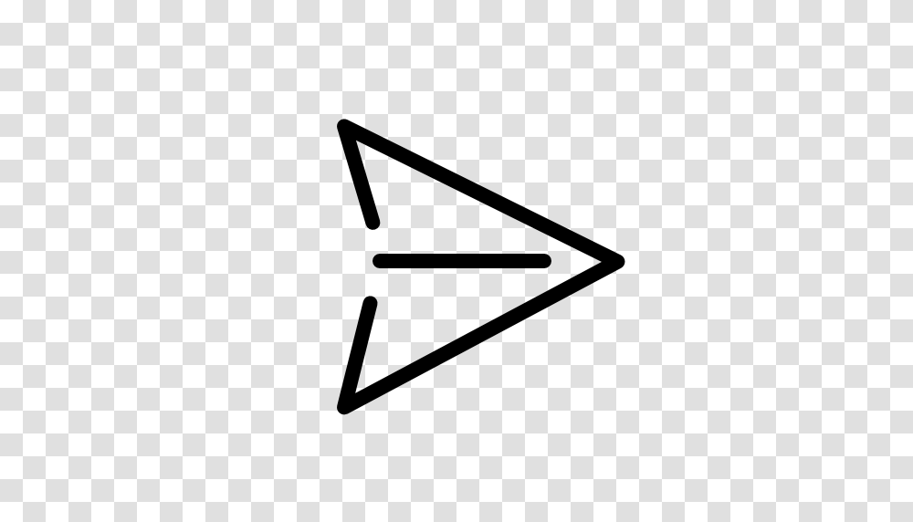 Paper Plane, Triangle Transparent Png