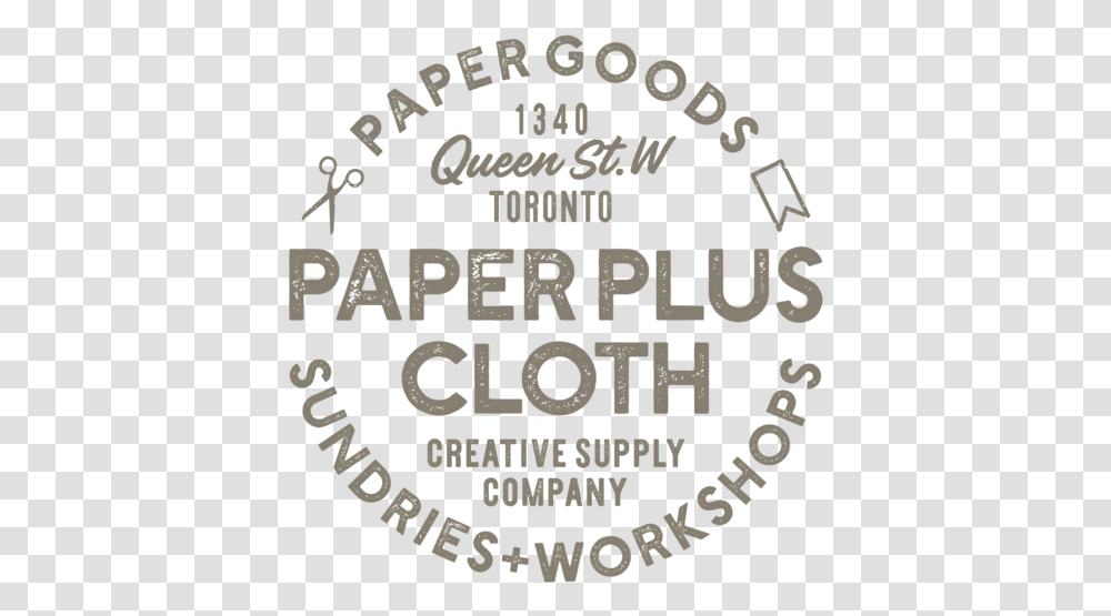 Paper Plus Cloth Circle, Label, Word, Alphabet Transparent Png