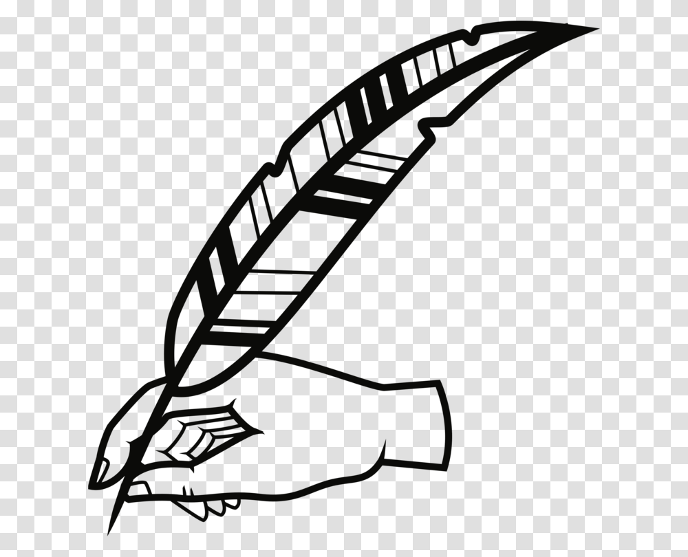 Paper Quill Pens Handwriting Transparent Png