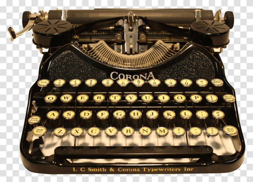 Paper Ribbon Typewriter Hq Image, Machine, Engine, Motor, Wristwatch Transparent Png