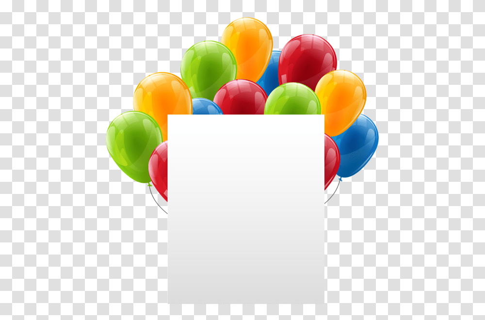 Paper Sheet With Balloons Clip Gallery, Sphere Transparent Png