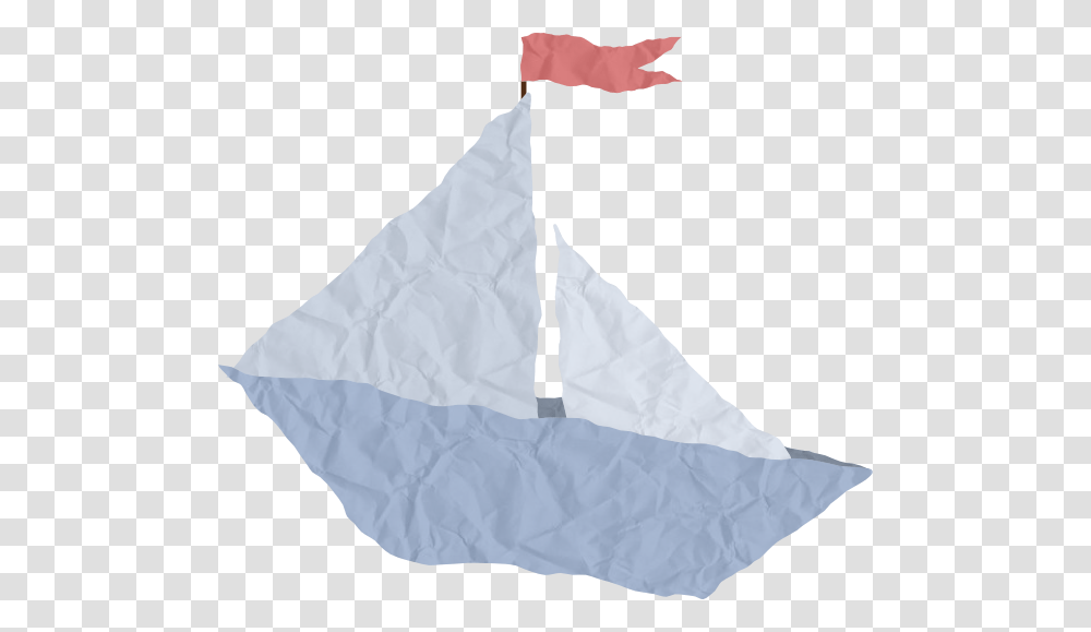 Paper Ship Crumpled Paper, Transportation, Vehicle, Napkin Transparent Png