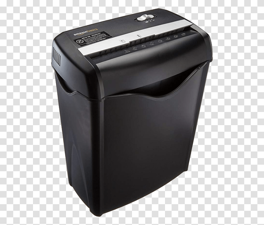 Paper Shredder Machine, Appliance, Tin, Can, Trash Can Transparent Png