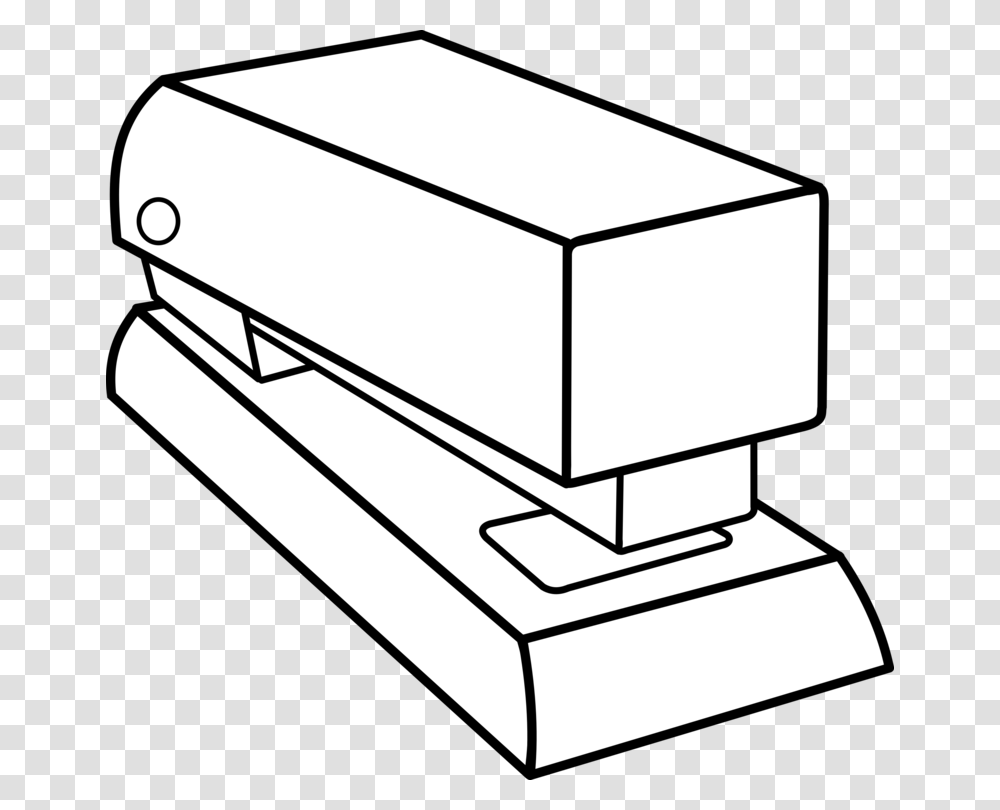 Paper Stapler Drawing Staple Gun, Tabletop, Furniture, Fence Transparent Png