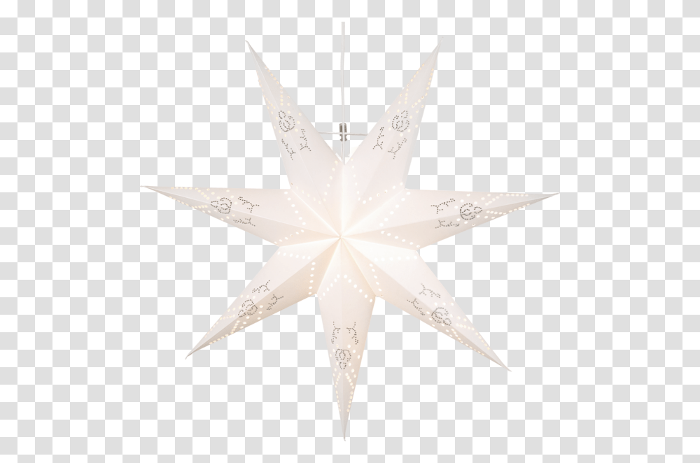 Paper Star Diamond Lampshade, Star Symbol, Airplane, Aircraft Transparent Png