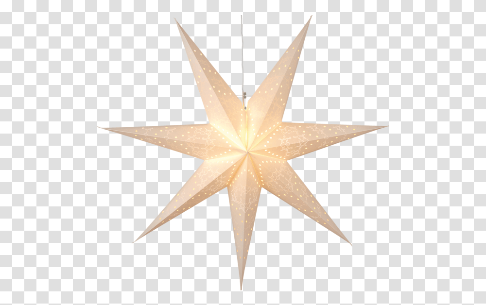 Paper Star Sensy Star, Cross, Star Symbol, Ceiling Fan Transparent Png