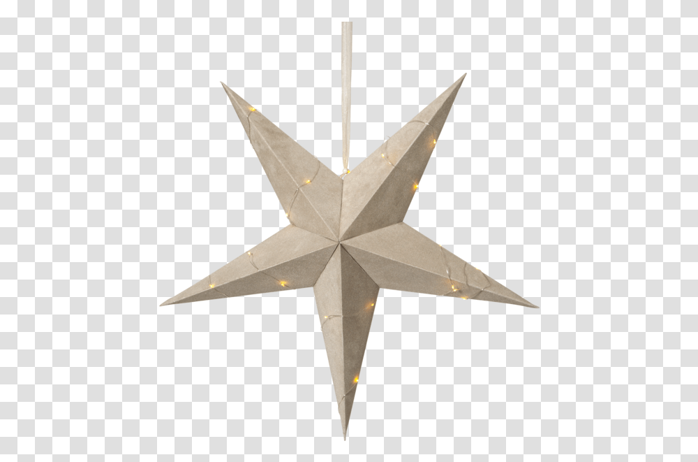 Paper Star Velvet Liten Adventsstjrna 30 Cm, Cross, Star Symbol Transparent Png