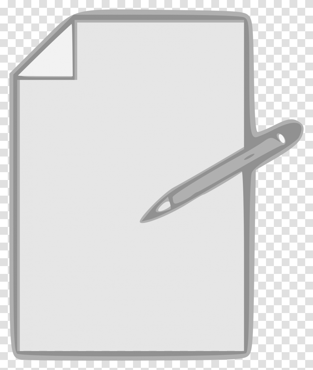 Paper, Page, White Board, Pen Transparent Png