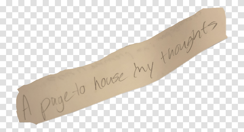 Paper Thoughts Lost, Handwriting, Scroll, Signature Transparent Png