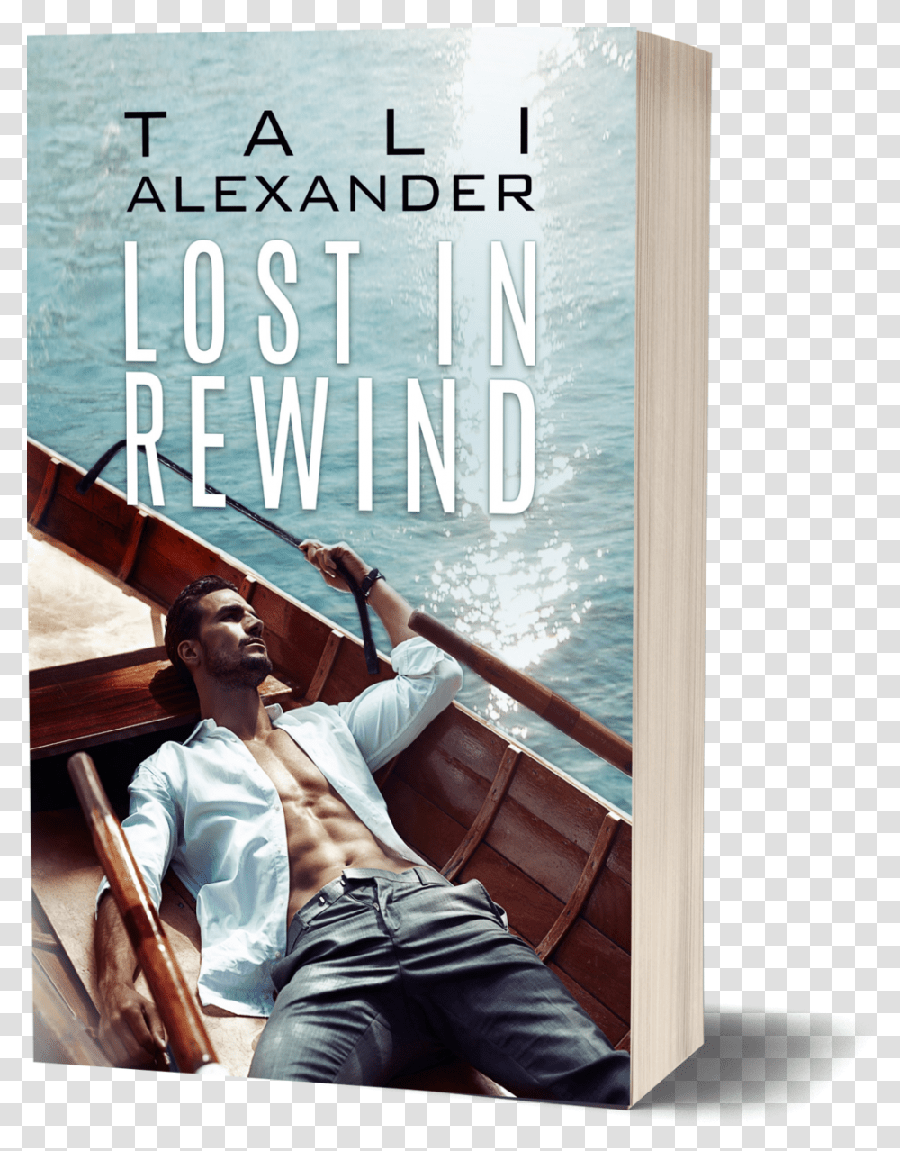Paperback Lostinrewind Tali Alexander Lost In Rewind, Person, Shorts, Wood Transparent Png