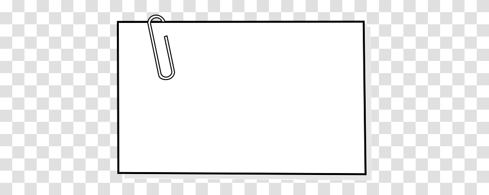Paperclip White Board, Screen, Electronics, Projection Screen Transparent Png