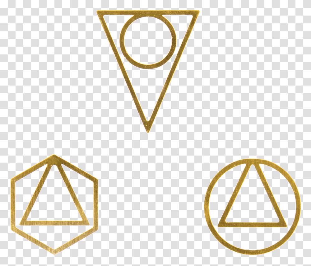 Paperclip 3 Set Fancy Paperclip, Triangle, Star Symbol Transparent Png